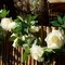Elegant White Silk Rose Garland – Artificial Floral Vine for Weddings & Home Décor